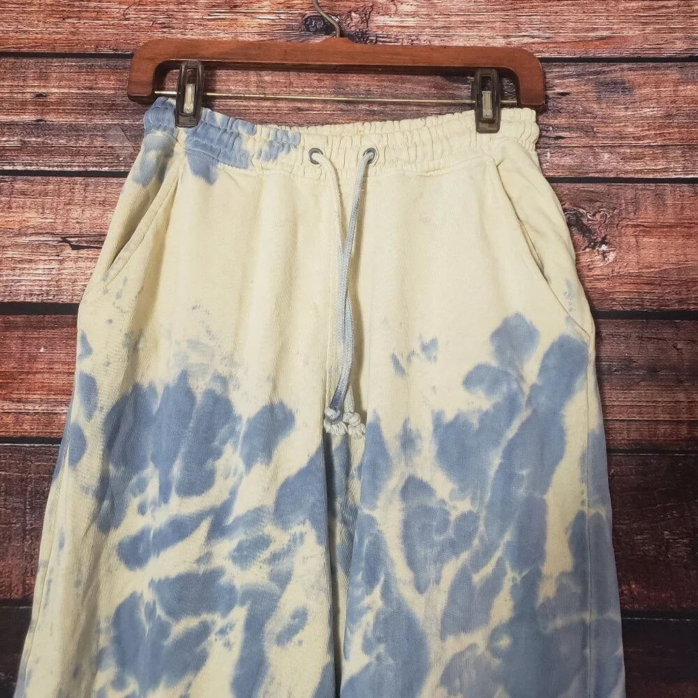 Missguided Sweatpants Size 2 Tie Dye Savage Boho Jogger Pants Elastic Waist